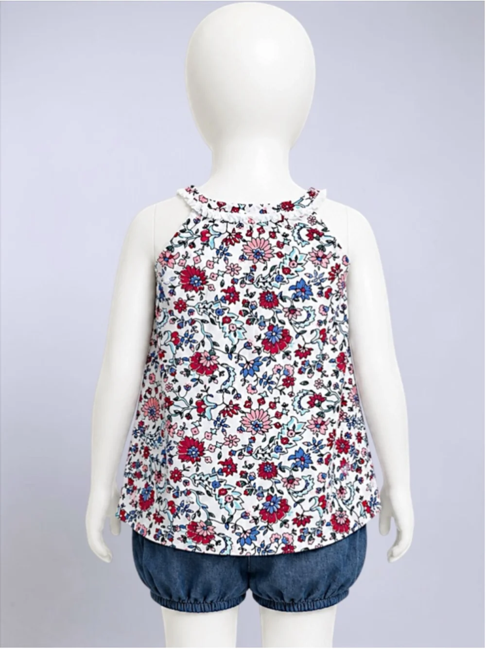 Carter’s Floral Tank Fringe Top & Bloomer 2-Piece Set